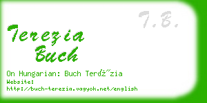 terezia buch business card